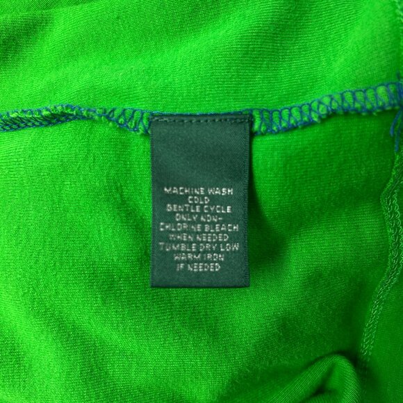 Lauren Ralph Lauren Preppy Multicolor Striped Cotton Sweater – Women's Large - Picture 8 of 9